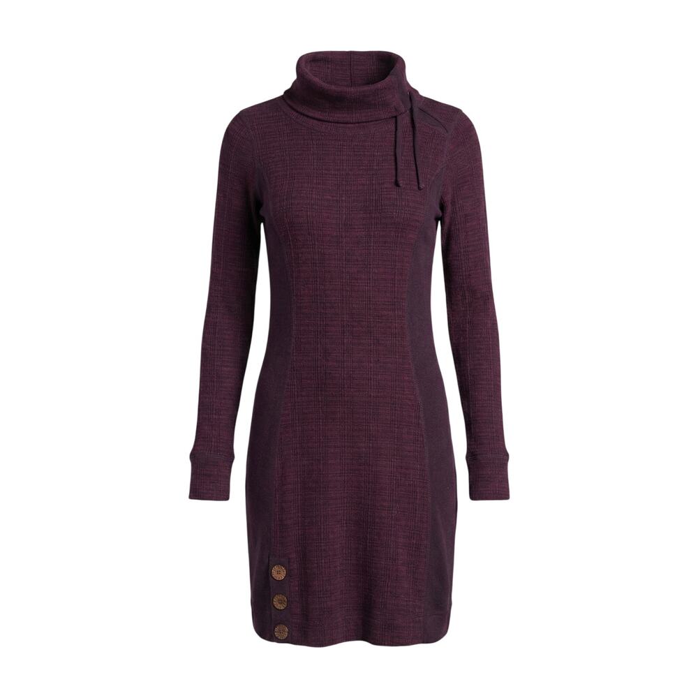 Prana‎ Women's XS Gorpcore Granola Girl Outdoors Minimalist Wool Sweater Dress